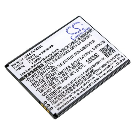 Bsc Preferred Logicom L-ITE 502 Mobile Phone Replacement Battery CS-LCL502SL